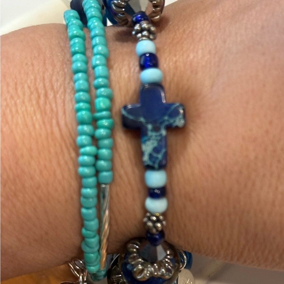 Custom Order Memory Wire Bracelet - Picture 2 of 5